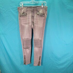H&M Skinny Low Waist Ankle Jeans Size 29 Gray